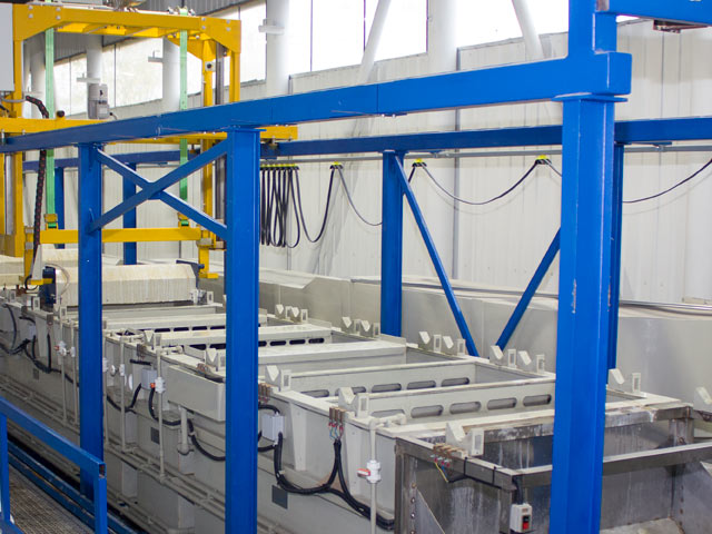 Гальваническая линия барабанного 